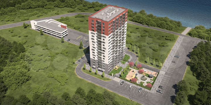 2-к. квартира, 56,3 м², 15/18 эт.