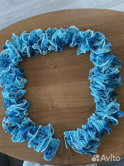 Женский двухцветный шарфик