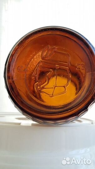 Оригинальные витажные стеклянные банки