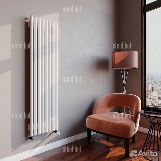 Вертикальный дизайн радиатор Steel-Hot от завода