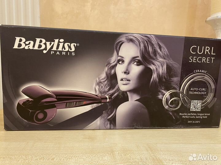 Щипцы для завивки волос babyliss