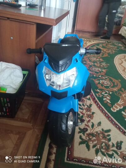 Детский мотоцикл на аккумуляторе бу