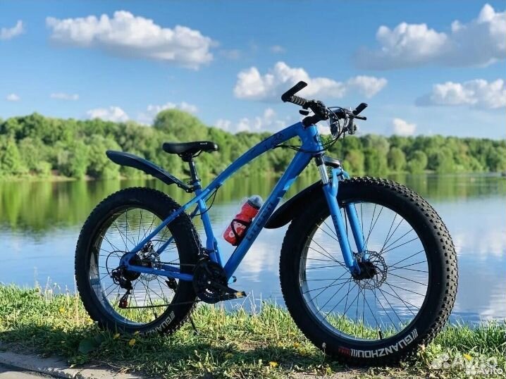 Велосипед фэтбайк 26 4.0 на широких колёсах