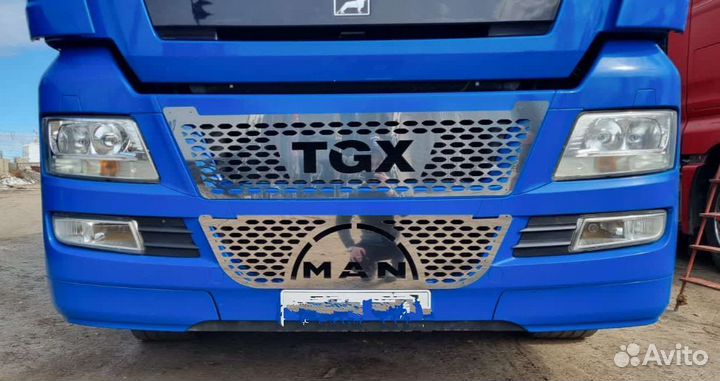 Накладки MAN TGA TGX TGS зеркало нерж