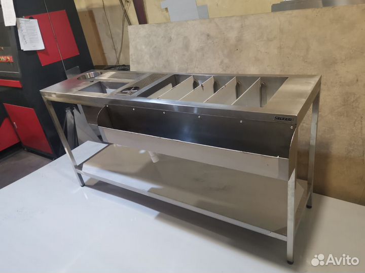 Барная станция из нержавейки нержавеющей стали