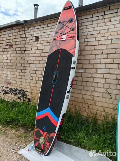 Сап борд Rave bord 335 см принт Волк 2024