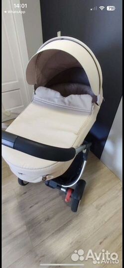 Коляска stokke crusi люлька шасси