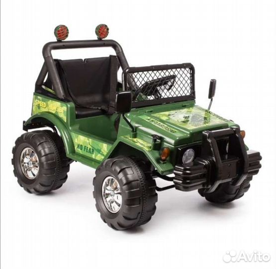 Электромобиль, армейский джип kreiss