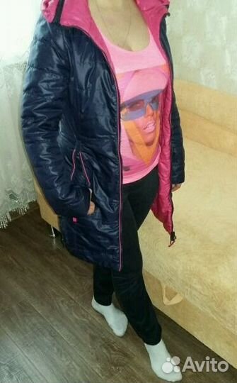 Куртка демисезонная двухсторонняя