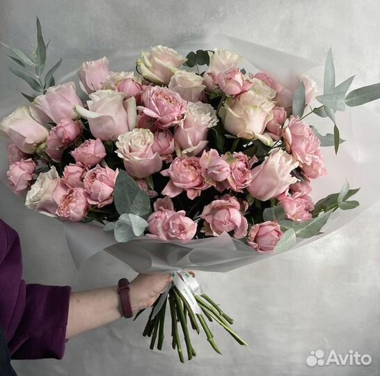 Букет цветов 101 роза