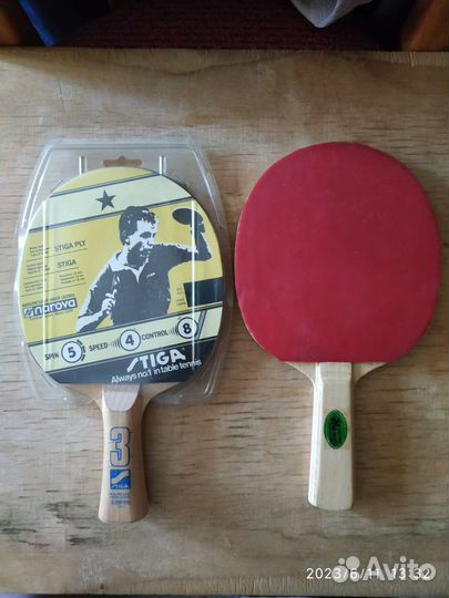 Ракетки для настольного тенниса. СССР