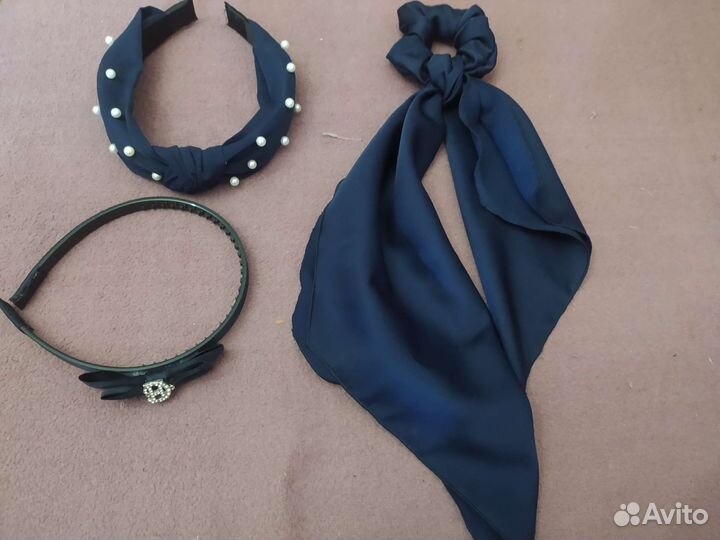 Ободки и резинка для волос