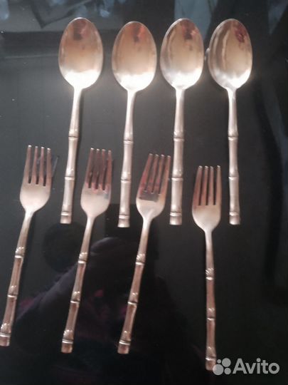 Бронзовые ложки и вилки