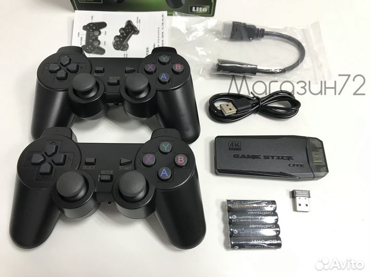 Игровая приставка Game stick - Dendy, Sega, PS1