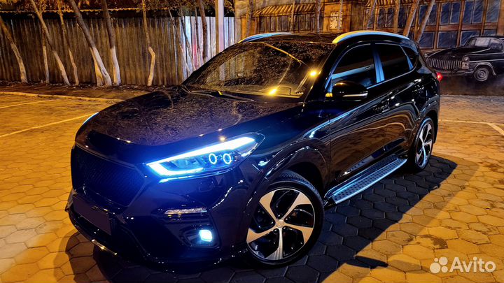 Тюнинг передний бампер Хендай Туксон / Туссан