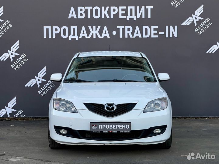 Mazda 3 1.6 МТ, 2007, 197 116 км