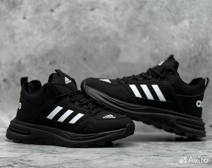 Кроссовки зимние с мехом Adidas (40-46 размеры)