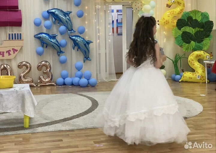 Платье для девочки 7 -9 лет