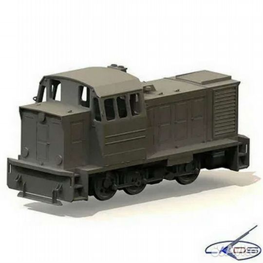 Тепловоз тгм23 ho 1/87