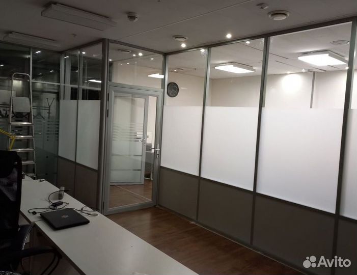 Стеклянные перегородки