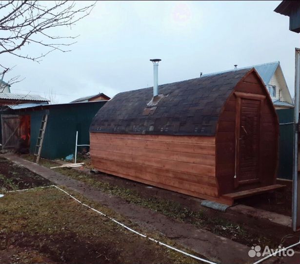 Бани-бочки с доставкой