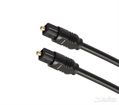 Оптический кабель Toslink 20 метров spdif 4 мм