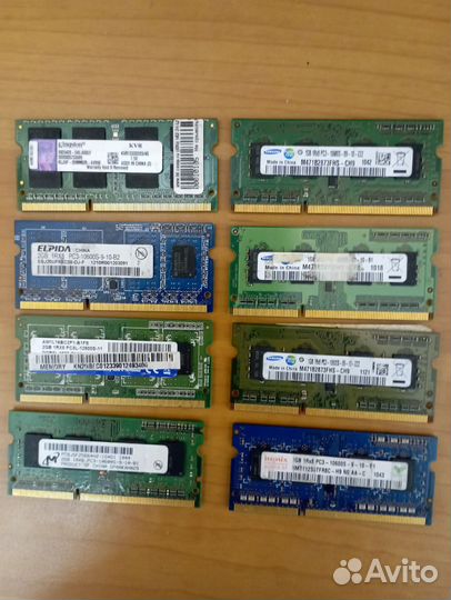 Оперативная память ddr2 и ddr3 sodimm