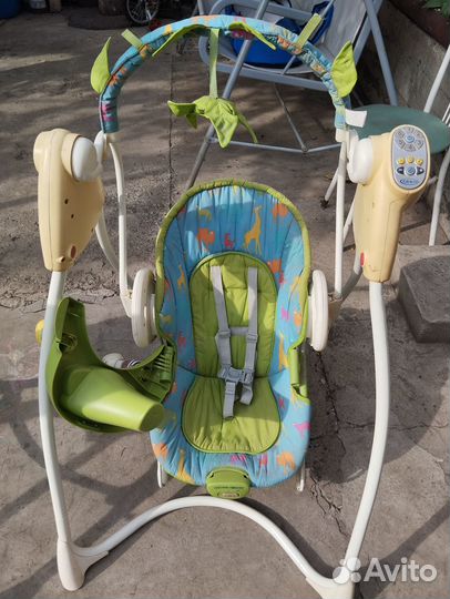 Детская электронная качель