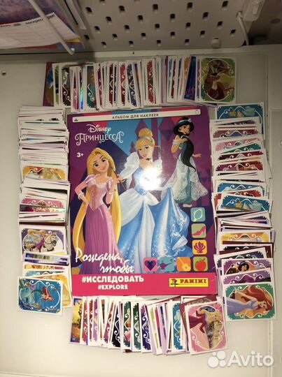 Наклейки Panini Принцессы Дисней