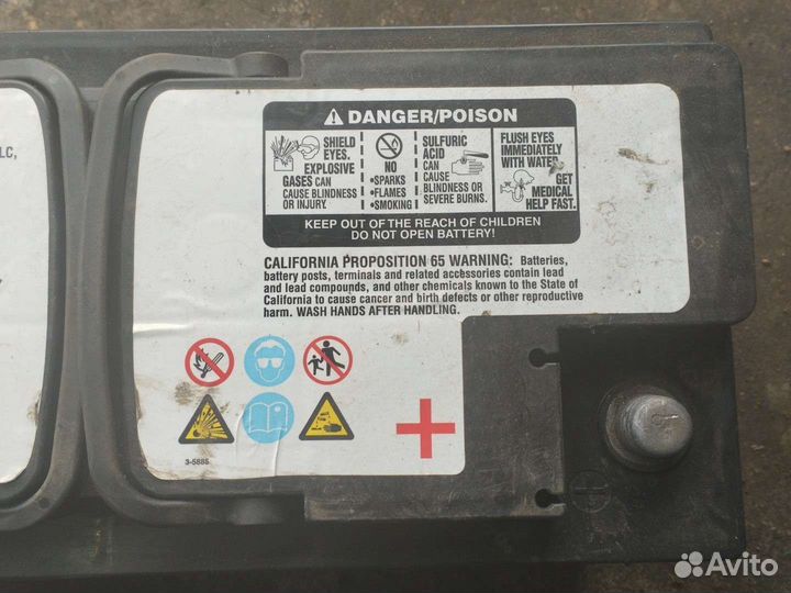 Аккумулятор bmw AGM 105Ah 950A