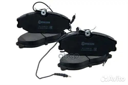 1632 000B-SX колодки дисковые передние