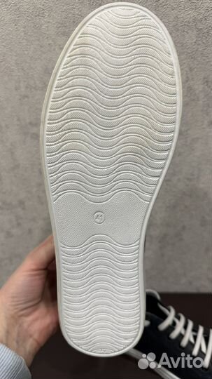 Мужские кожаные кеды 41 размер