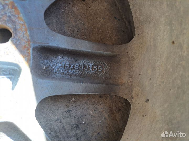Литые диски R-15 5 100