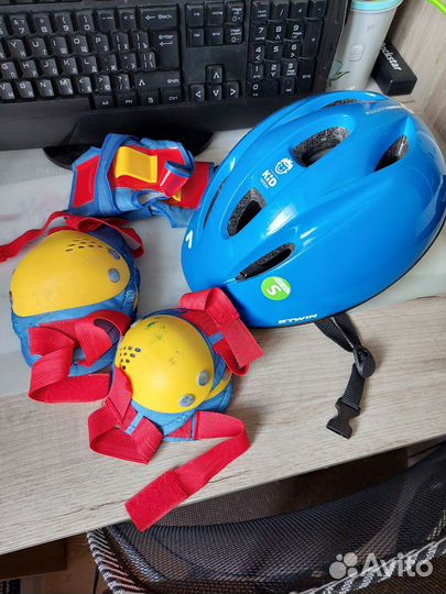 Шлем для велосипеда роликов детский