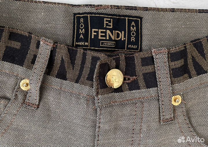 Шорты женские Fendi оригинал