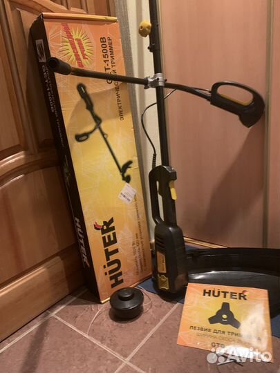 Триммер электрический Huter GET-1500B