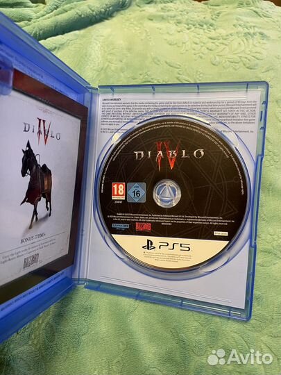 Diablo 4 ps5 диск