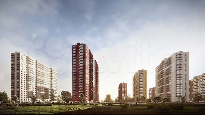 Квартира-студия, 30,9 м², 7/17 эт.