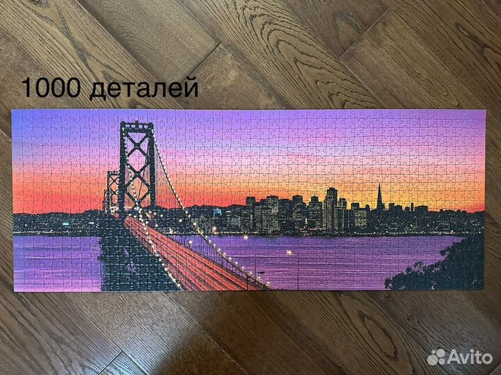 Пазлы собранные 1’000 деталей