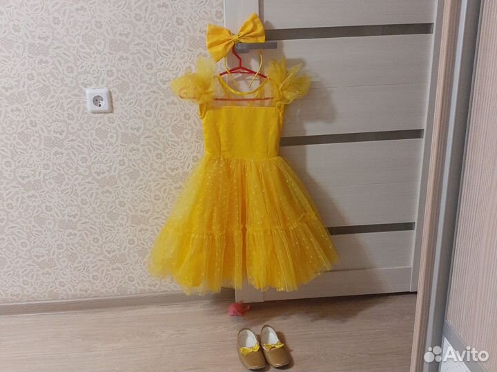 Нарядное платье для девочки 116 122