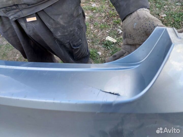 Задний бампер на skoda octavia a7