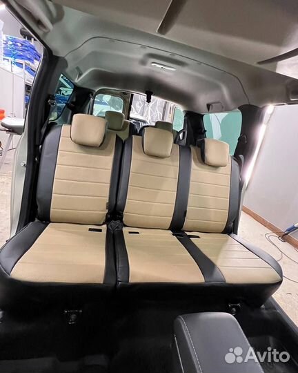 Авточехлы из экокожи Ромб KIA Soul 2 от Автопилот