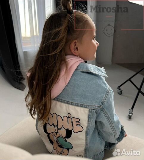 Джинсовка на девочку 110