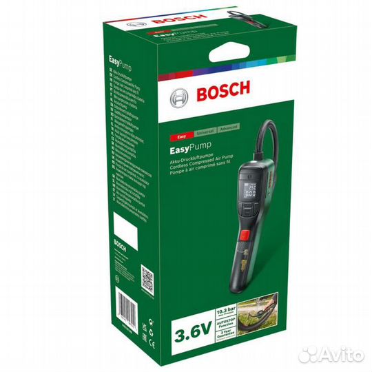 Беспроводной насос Bosch EasyPump - авто вело пр