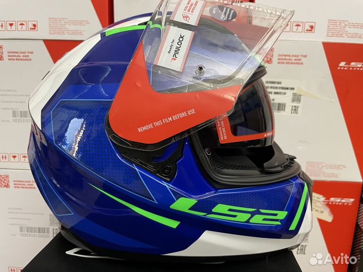 Мотошлем LS2 FF320 разм. S