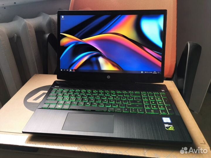 HP 15.6 Ryzen5-3550H 4яд8пт GTX1650 16Гб SSD512Гб