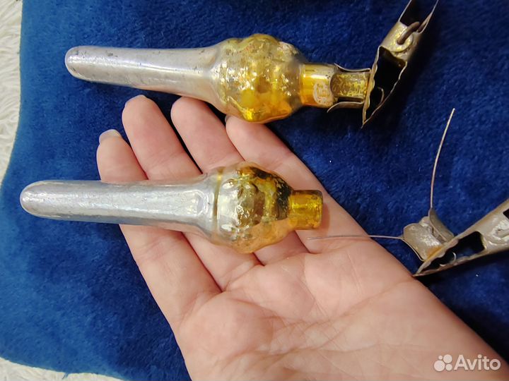 Новогодние игрушки на прищепке