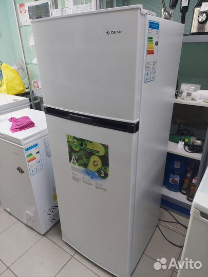 Холодильник с морозильником dexp RF-TD210NMA/W