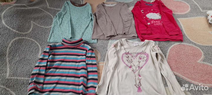 Детская одежда пакетом для девочек 104 -110