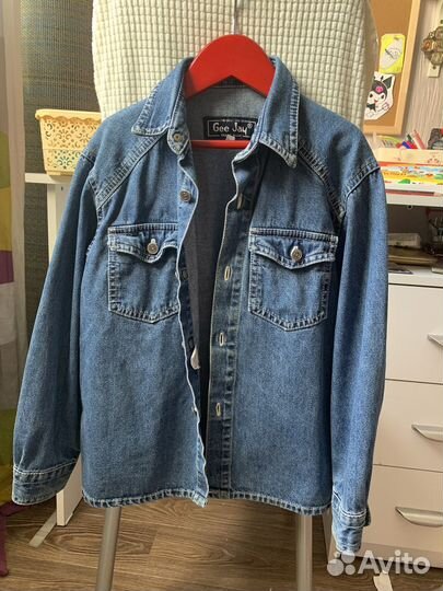 Джинсовая рубашка 128 размер